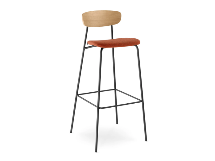 TRIVI TR-128-N1 - Barstool with footrest _ LD Seating